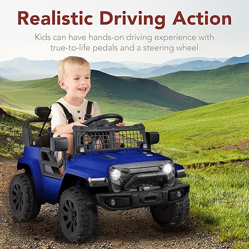 Miniatura 58 de Best Choice Products Juguete de paseo para niños de 6 V, mini camión, auto de juego eléctrico con control remoto para padres, suspensión de 4