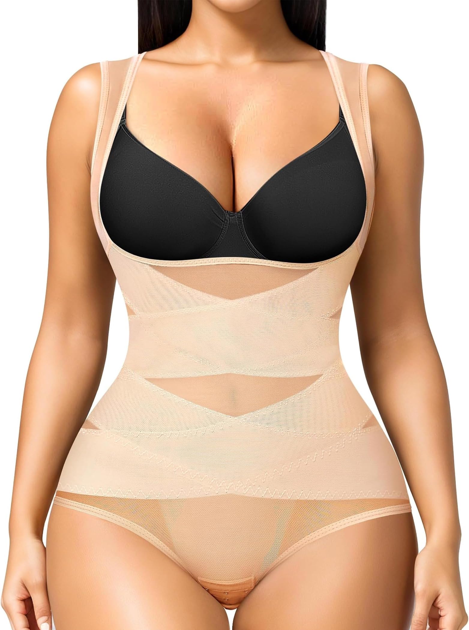 Body Shaper for Women Tummy Control Shapewear Bodysuit Faja Colombian Butt Lifter Waist Trainer Girdles
