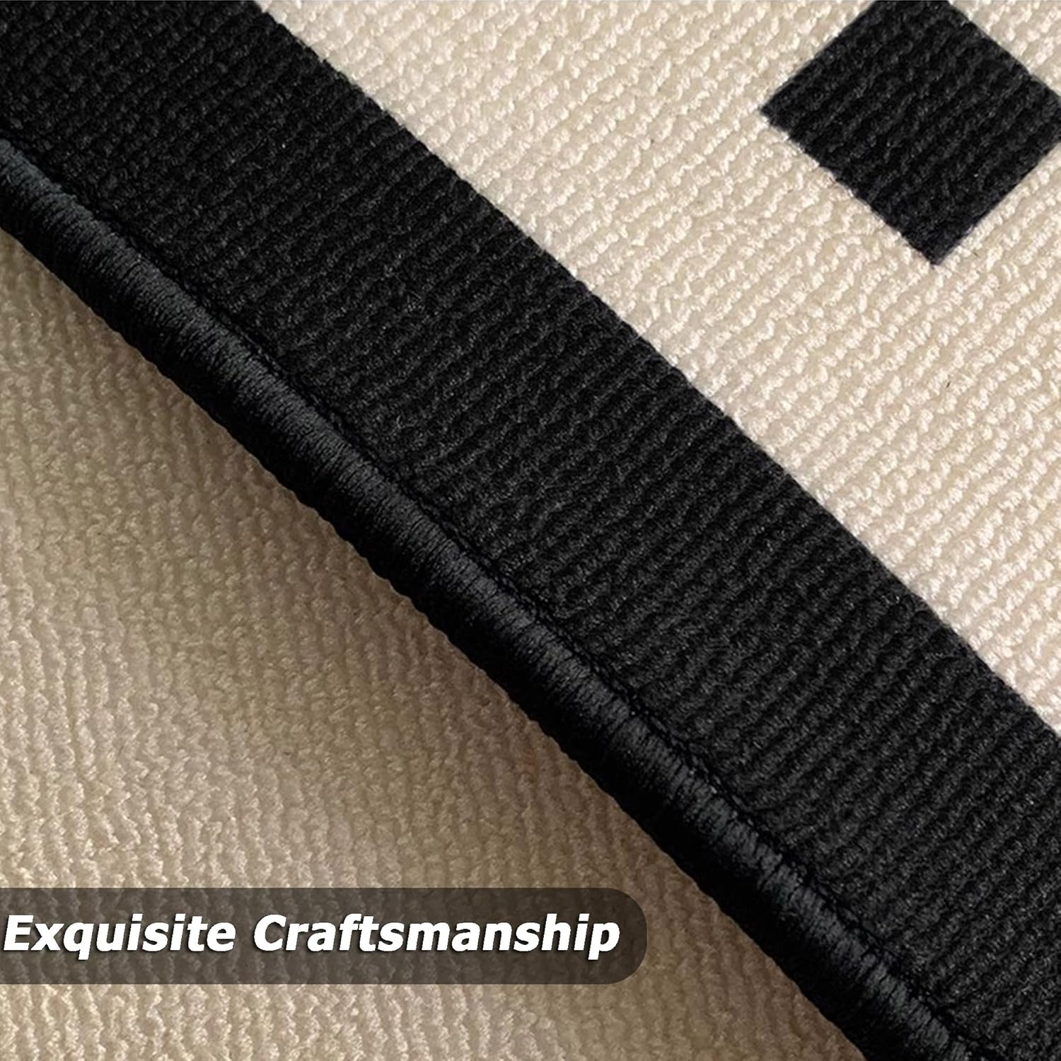 Non Slip Hard Floor Protector Mats, Plush Surface Desk Rolling Chair Mats Multi-Purpose Protector Rugs for Home Office Study Gym, Easy Care & Easy Glide (80 * 80cm,Style 8)