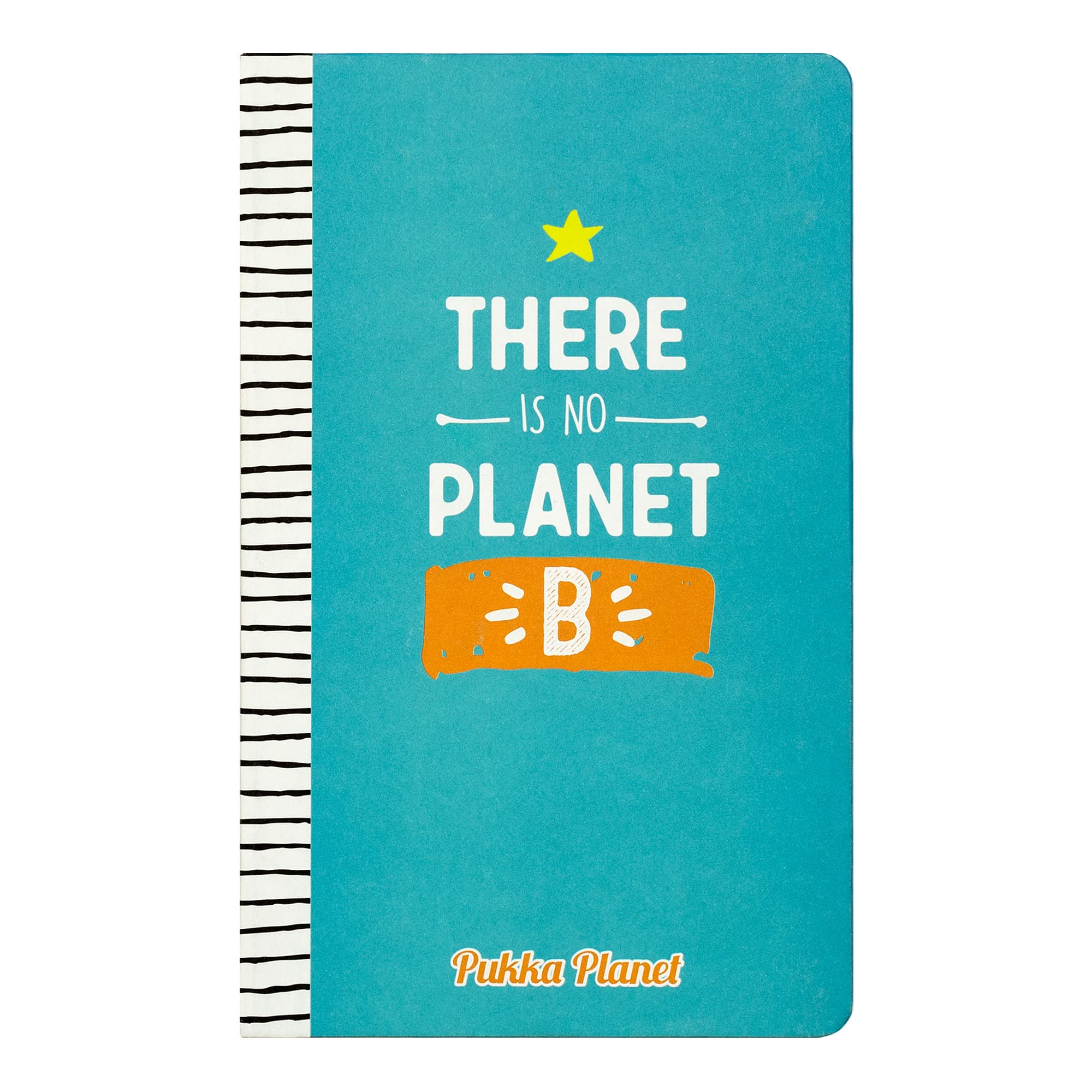 Pukka Pad, Pukka Planet A5 Soft Cover Notebook, Casebound Journal, 192 Pages of 8mm Ruled 90GSM Paper, Feature Acid-Free