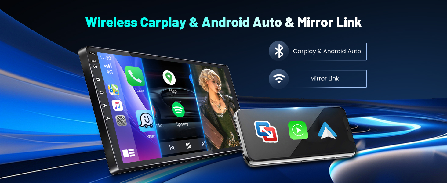4G 64G] Android 15 Car Radio Stereo For Honda CRV 2012-2016, Wireless Carplay Android Auto, 9 Inch IPS Touch Screen Car Radio Bluetooth GPS SWC FM RDS 5G WiFi DSP Free AHD - View #7