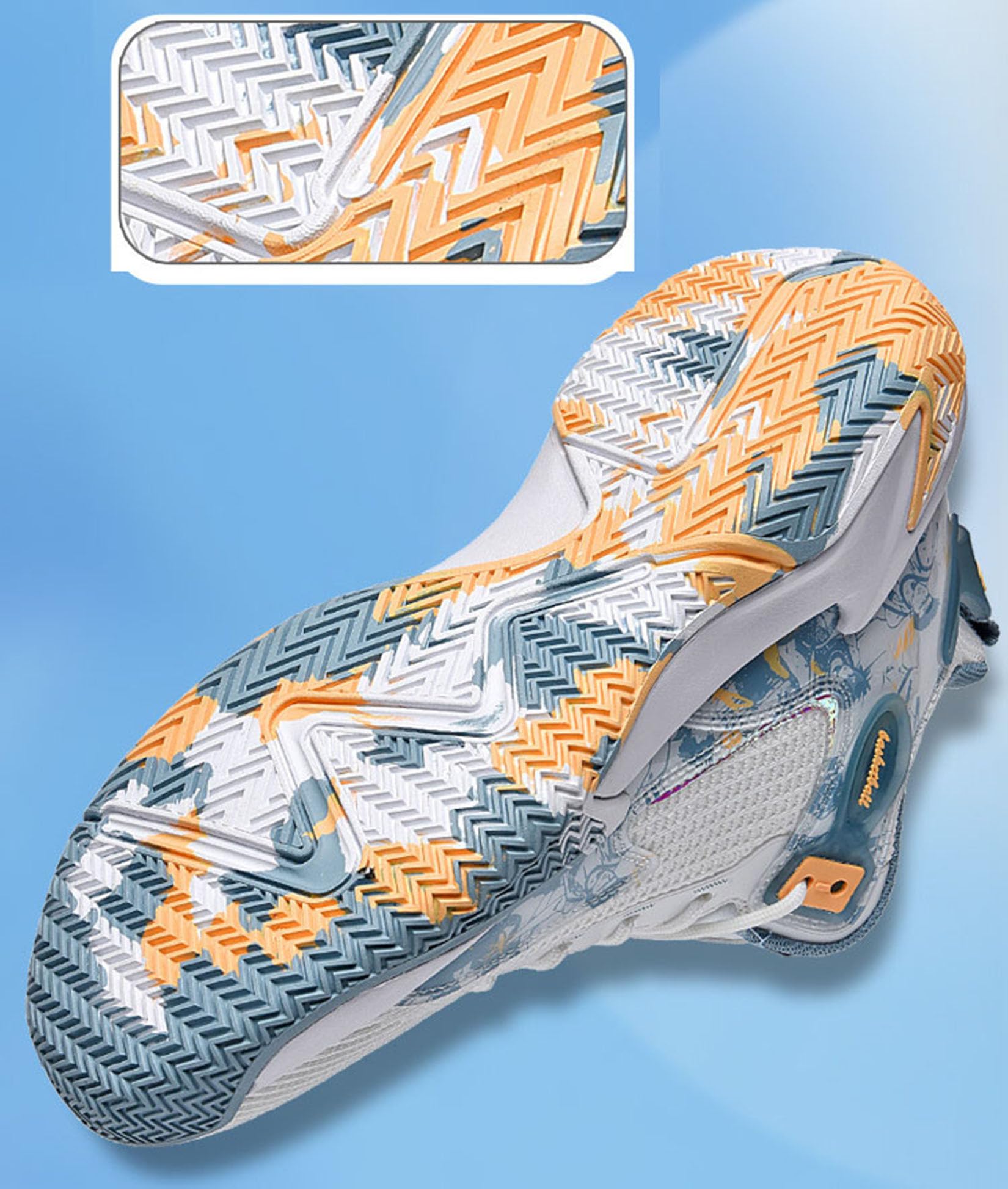 Męskie Siatkowe Buty Do Koszykówki Chłopięce Buty Sportowe Buty Treningowe Do Koszykówki Outdoor(41 EU, Q2)