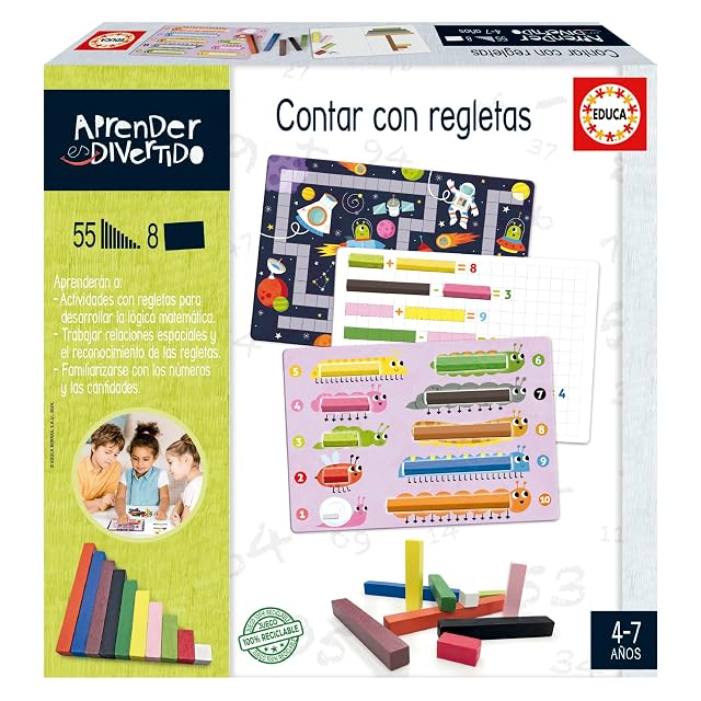 Educa - Contar con regletas - Regletas Cuisenaire, la Herramienta para Trabajar Contenido matemático…