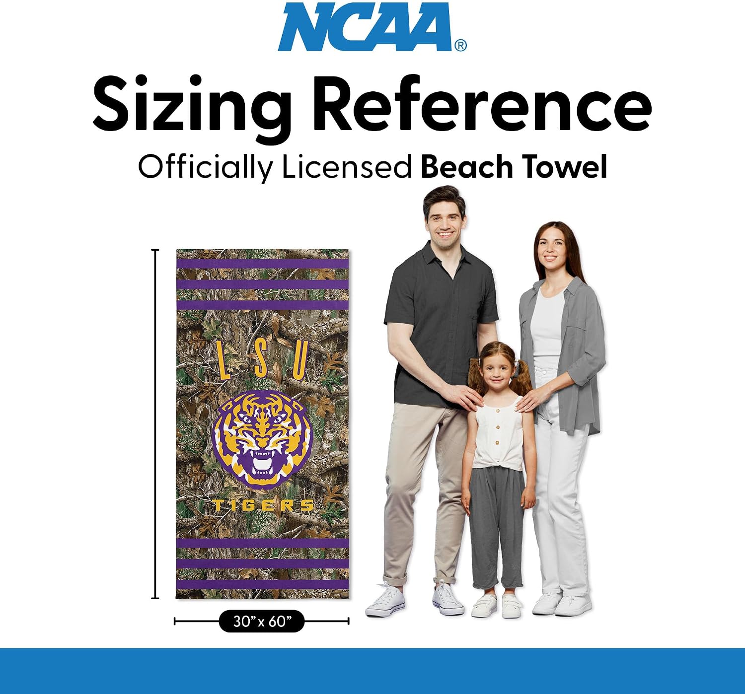 Northwest NCAA Unisex-Adult Beach Towel