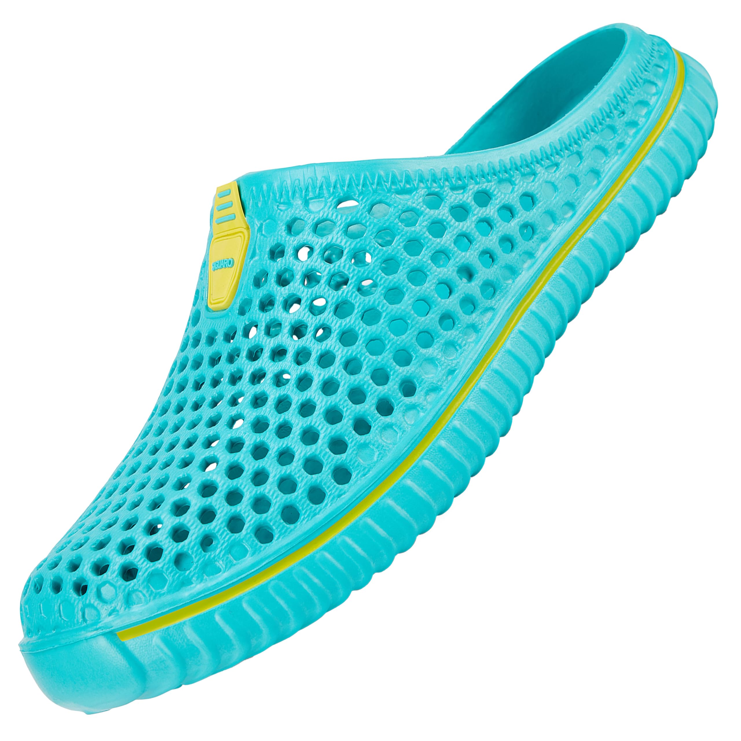 SAGUARO Clogs Hausschuhe Herren Damen Sommer Hohl Latschen Atmungsaktiv Gartenschuhe Badeschuhe Strand Pantoffeln Aqua Slippers Gr.36-45