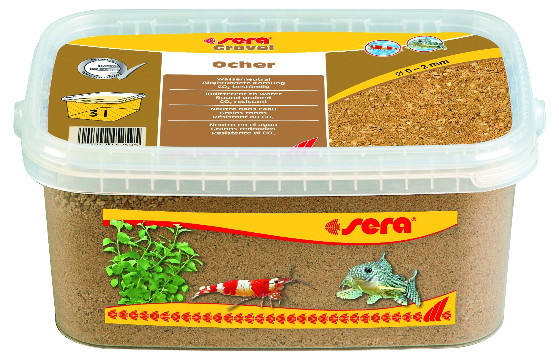 sera Gravel Ojal Ø0-2 mm 3 l
