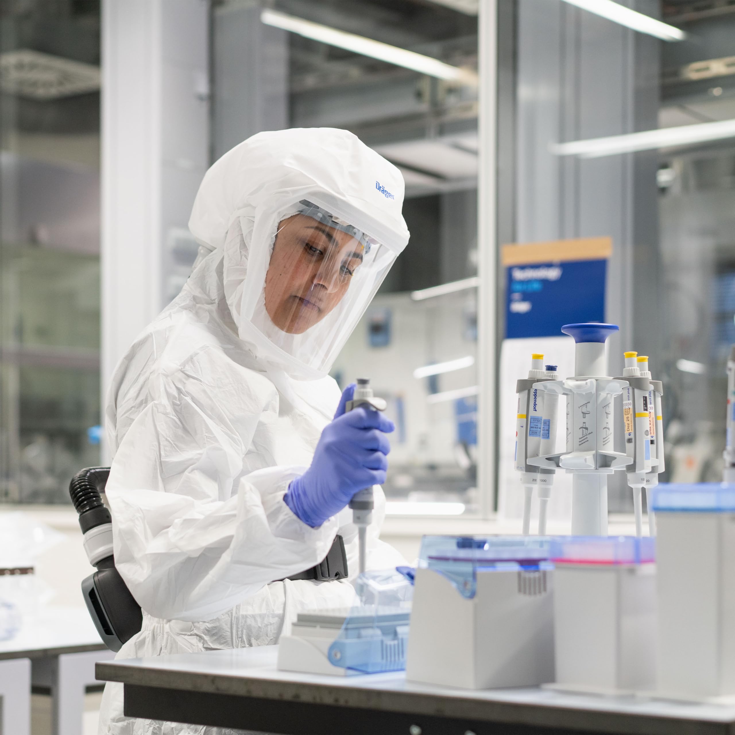 Standardowa maska Dräger X-plore 8000 długa | Wymienna maska o stopniu ochrony TH3