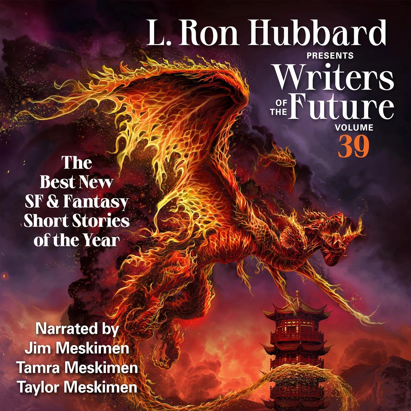 Cover art for L. Ron Hubbard Presents Writers of the Future Volume 39