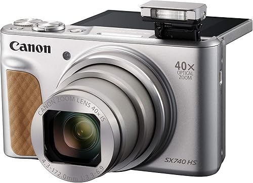 Canon PowerShot SX740 HS Silver — nuotrauka 4