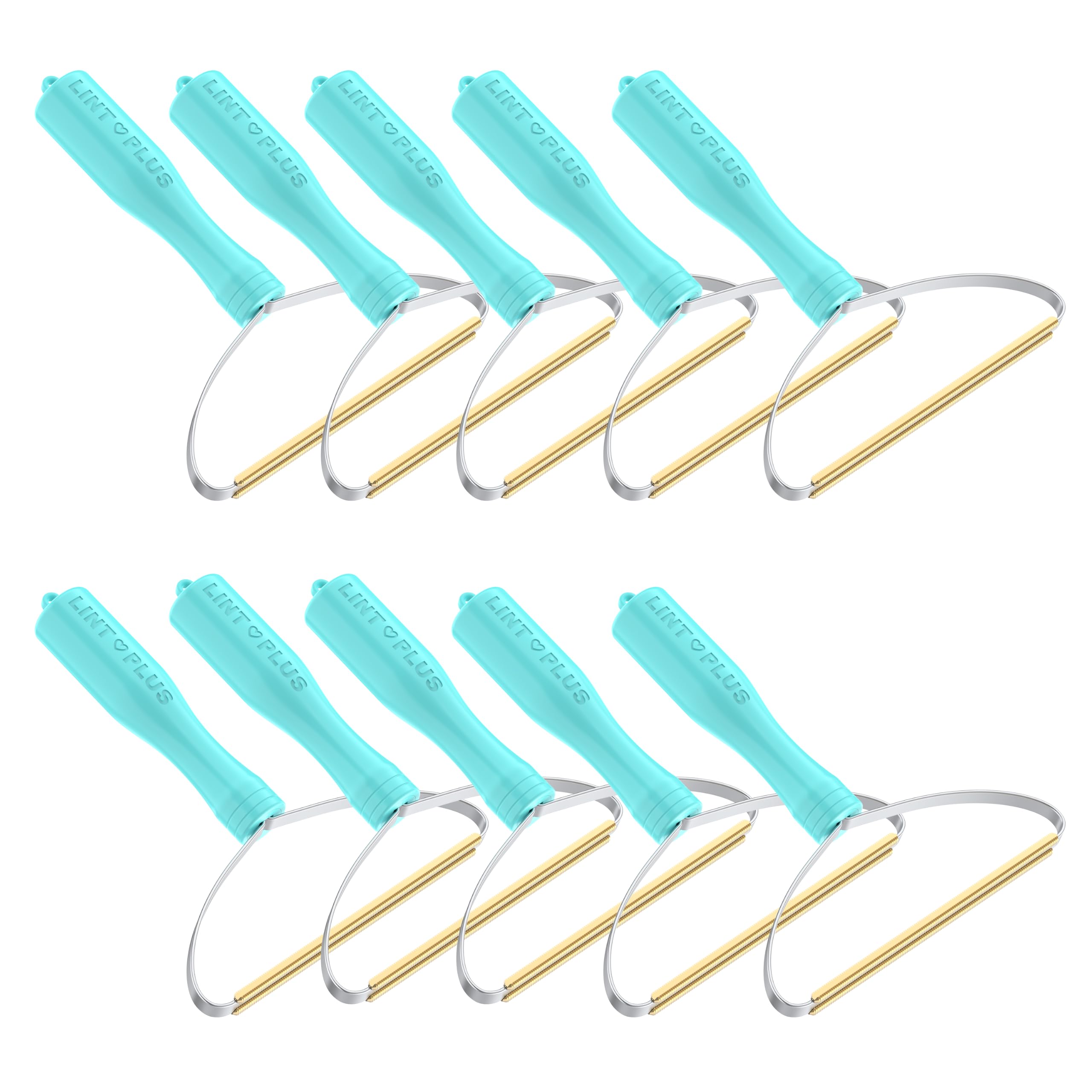 Deep Cleaner Pro Pet Hair Remover 10-Pack Mega Value Set - Carpet Rake &amp; Multi-Surface Scraper for Dog &amp; Cat Hair on Rugs, Couches, Pet Towers, Car Seats, Stairs &amp; Clothing - Reusable Travel-Size