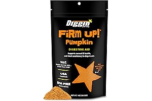 Firm Up Dog and Cat Supplement - Made in USA with 100% Pure Pumpkin Powder