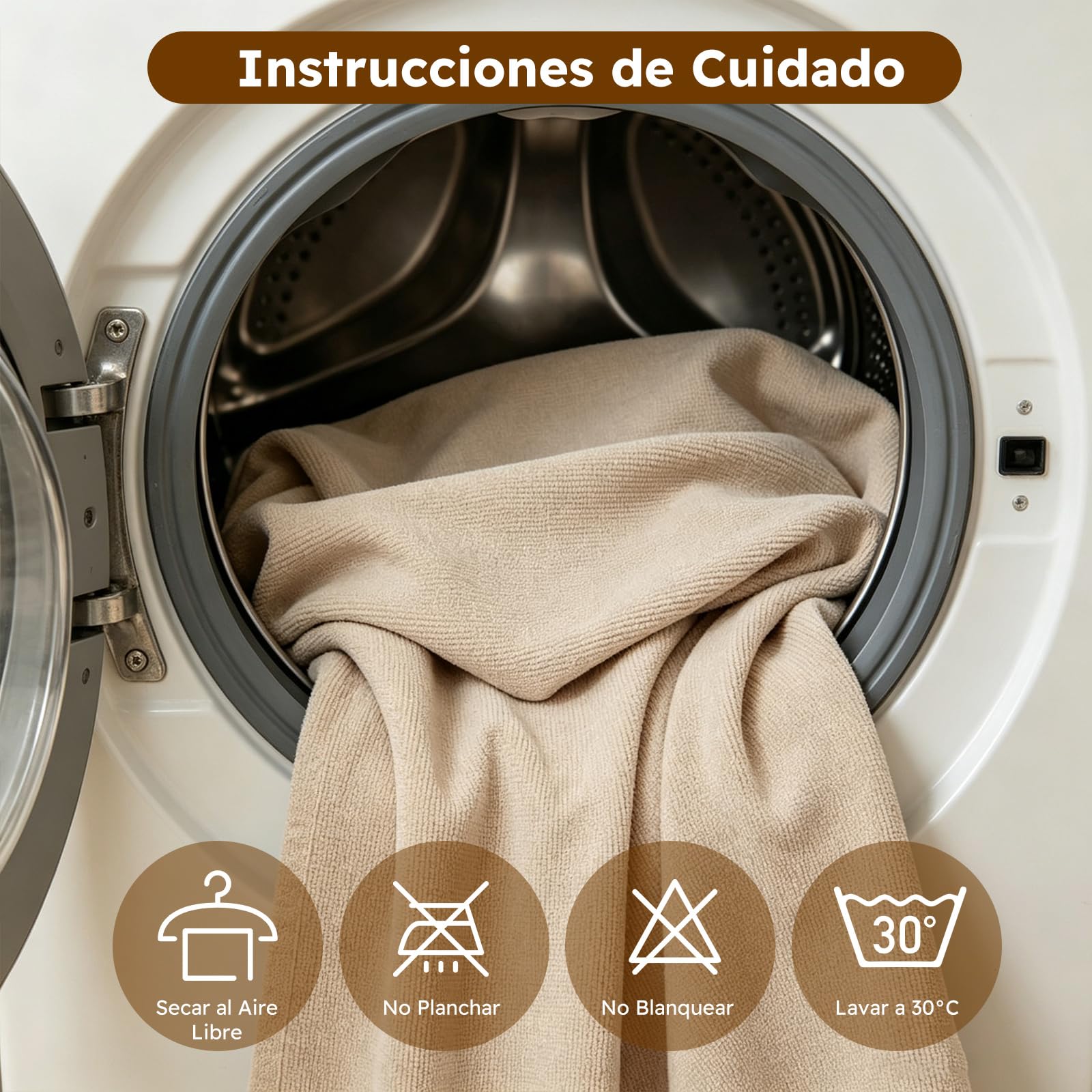 PETCUTE Fundas de Sofa, Protector Funda Sofa Cómodo y Suave, Fundas Sofá 1/2/3 Plazas,Universal, Reversible,Funda Sofas Gatos y Perros Mascotas,Cubierta Protectora de Sofá,Té con Leche,180 * 420cm