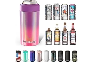 Frost Buddy Stainless Steel Can Cooler for 12oz and 16oz Cans