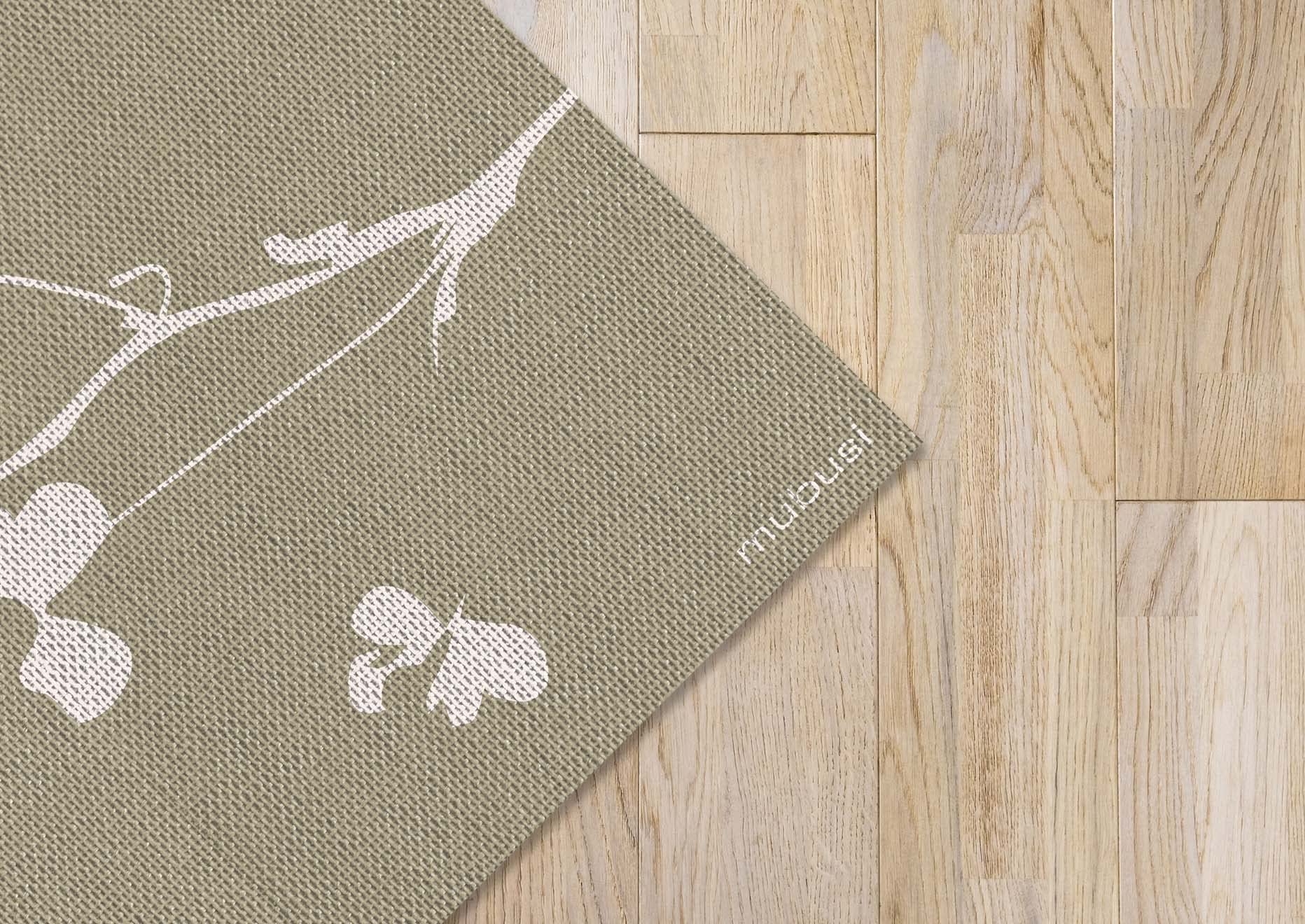 Tapis Vinyle du Sol Cuisine Salon - Différentes Tailles - (Pétales 50x150 cm)