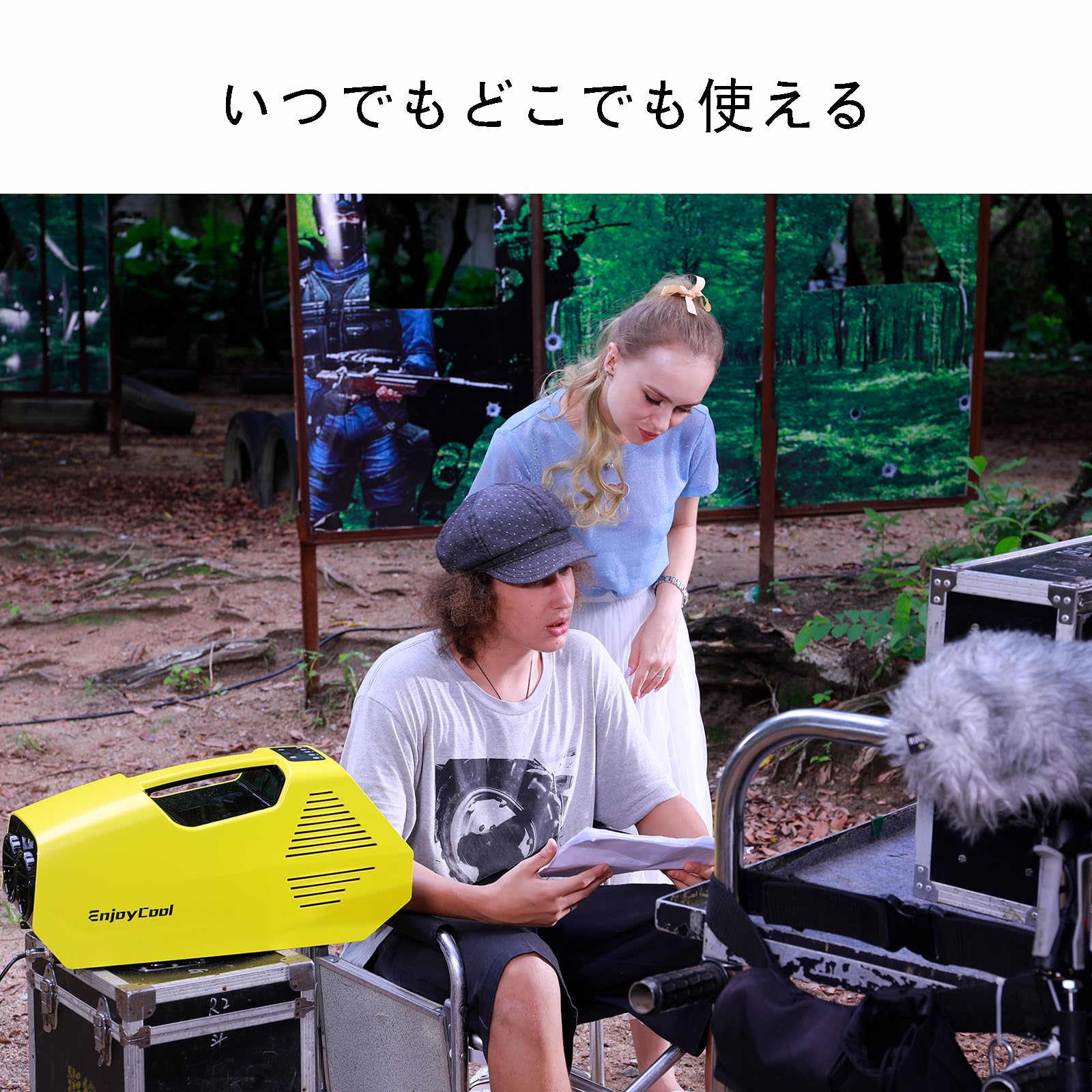 Amazon | 釣り用 エアコン ポータブルクーラー ポータブルエアコン 車
