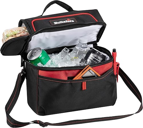 Miniatura 2 de Hultafors Work Gear HT5540 - Bolsa térmica para herramientas, 3 bolsillos, almacena 8 latas de bebidas, poliéster balístico resistente, bolsa