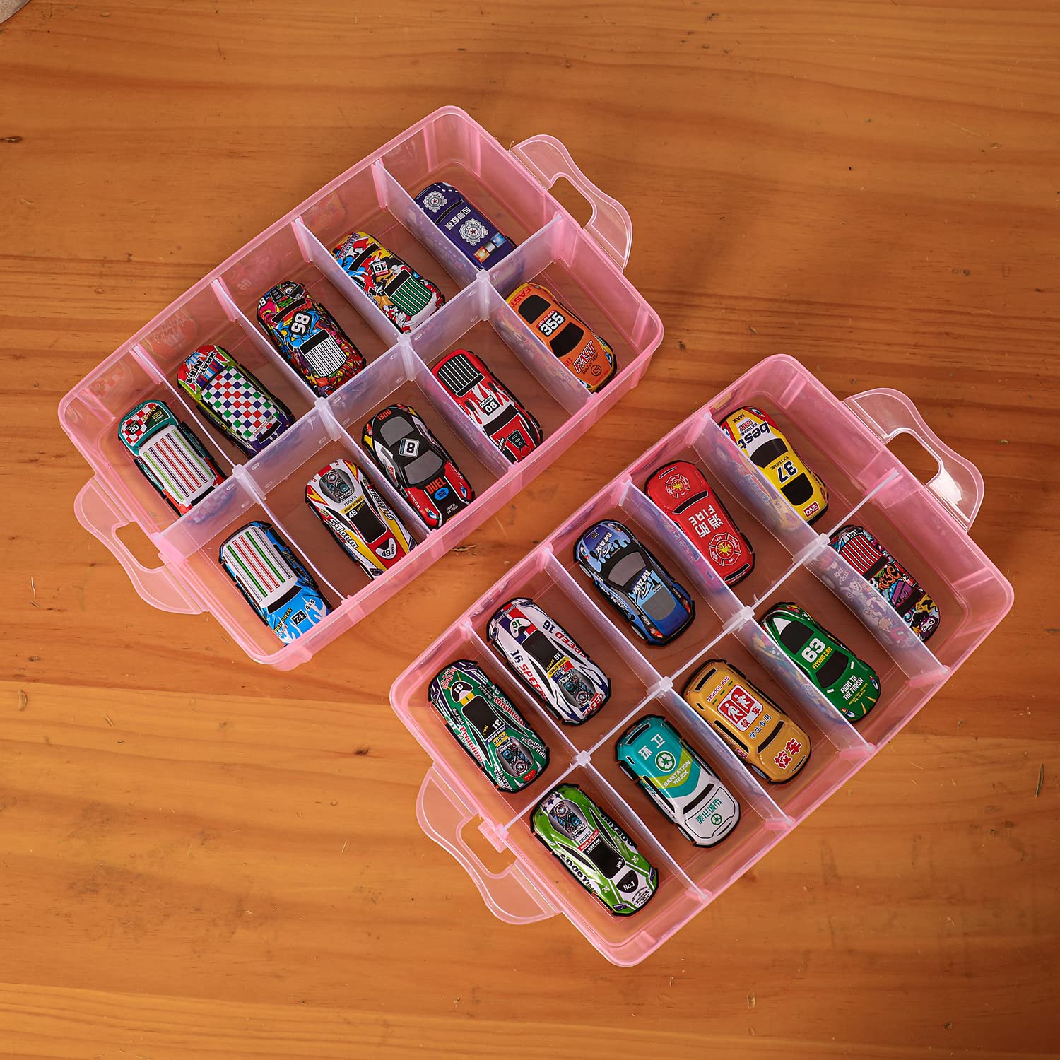 Snapklik.com : 7 Layers Stackable Storage Container, 70 Adjustable ...