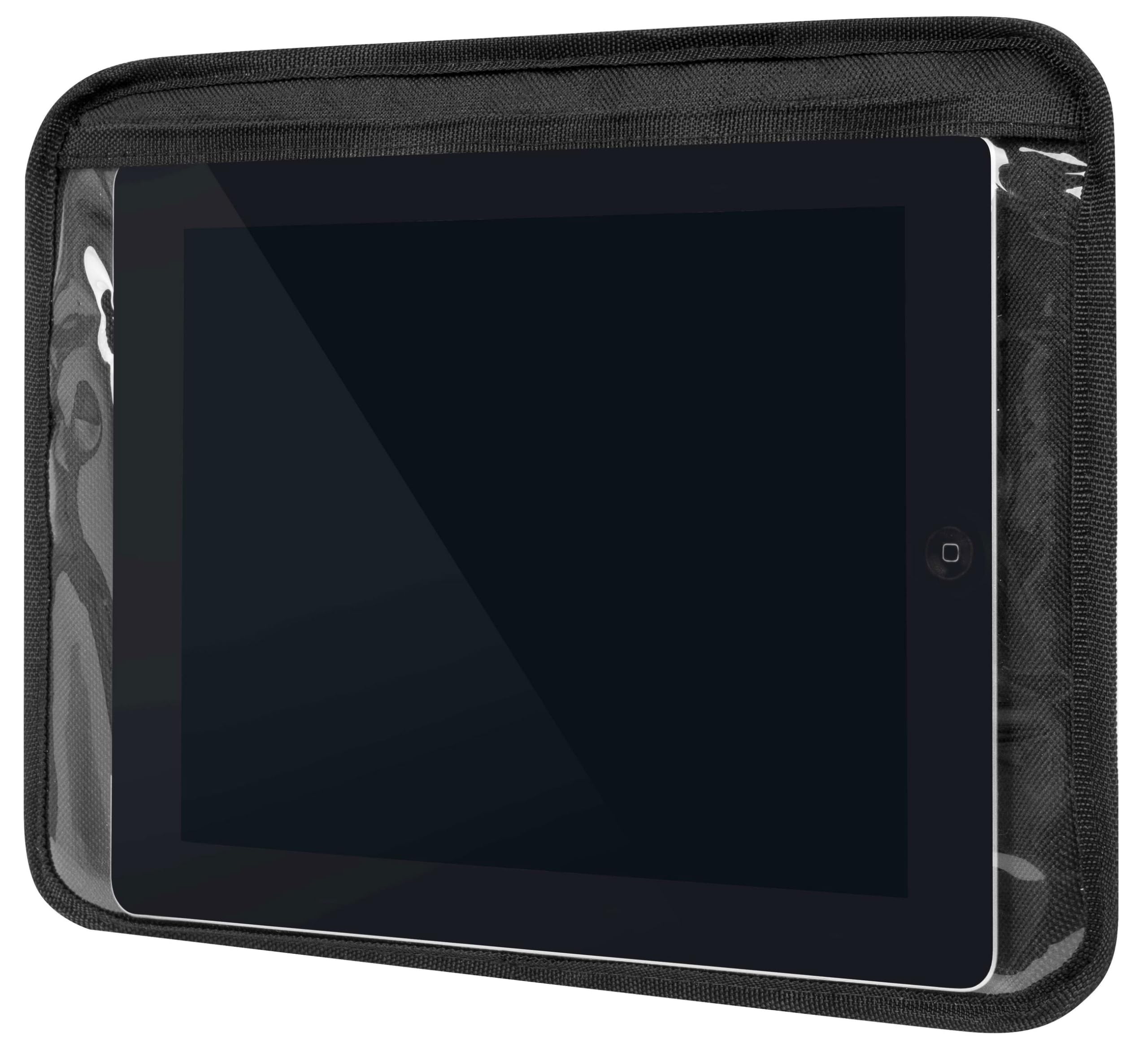 WALSER Borsa per sedili posteriori Maxi con porta tablet staccabile nero