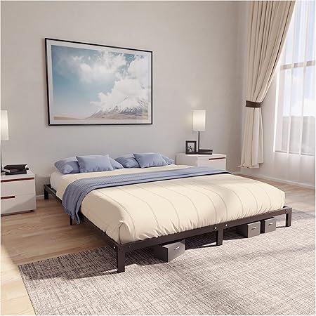 Bett 140x200 Mit LED Beleuchtung - Metallbett Mit Ladestation