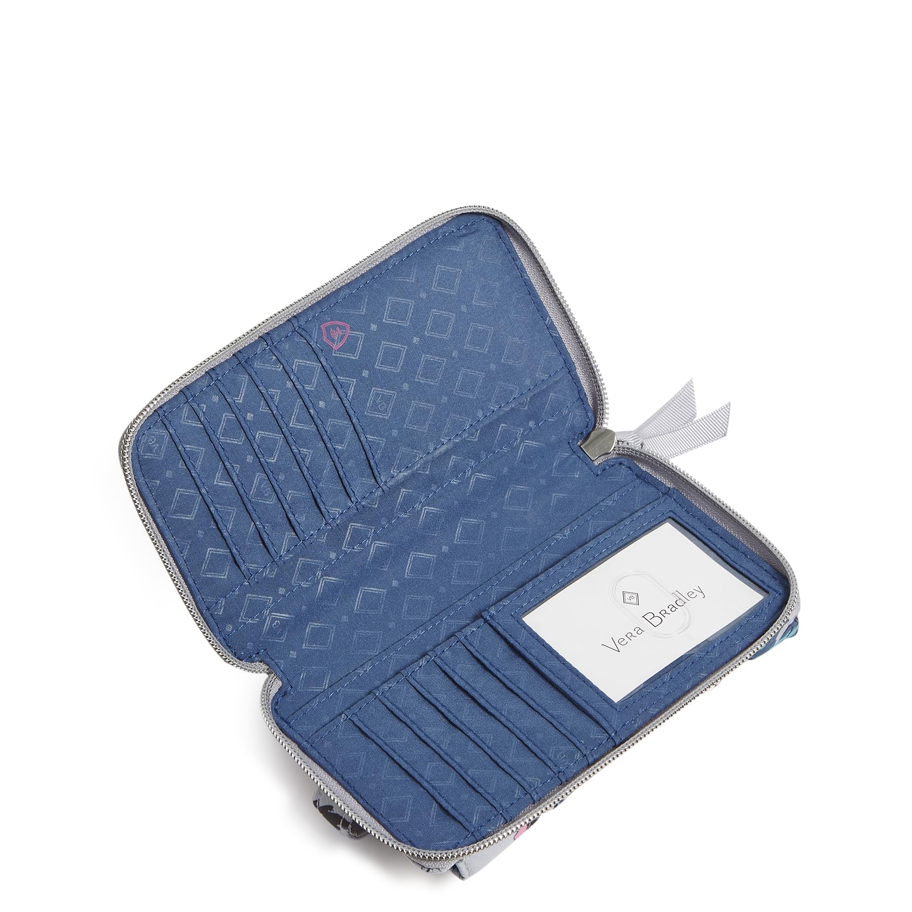 Vera Bradley Performance Twill Large Smartphone Wristlet with RFID Protection, Parisian Bouquet