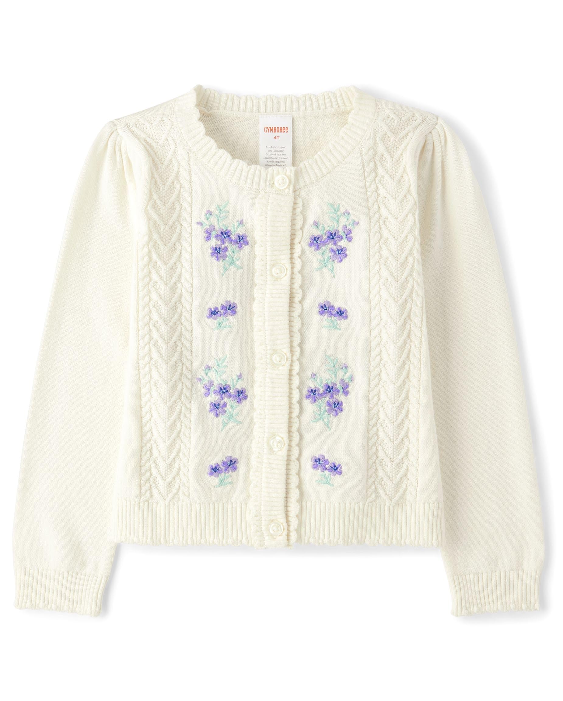 Gymboree Baby-Girls and Toddler Long Sleeve Button Front Cardigan