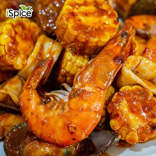 Miniatura 8 de iSpice - Mezcla de súper especias sabor mundial CAJUN sin azúcar  Todo natural  Listo para usar como está  No es necesario preparar