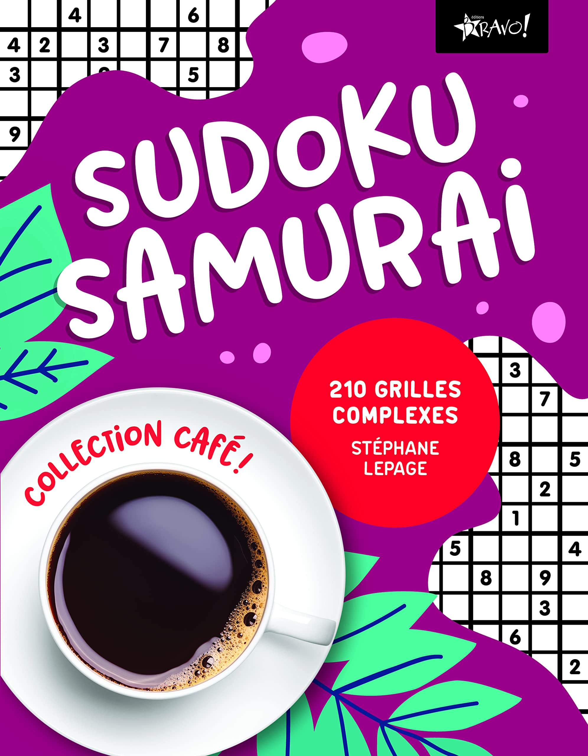 Sudoku Samourai: 210 grilles complexes