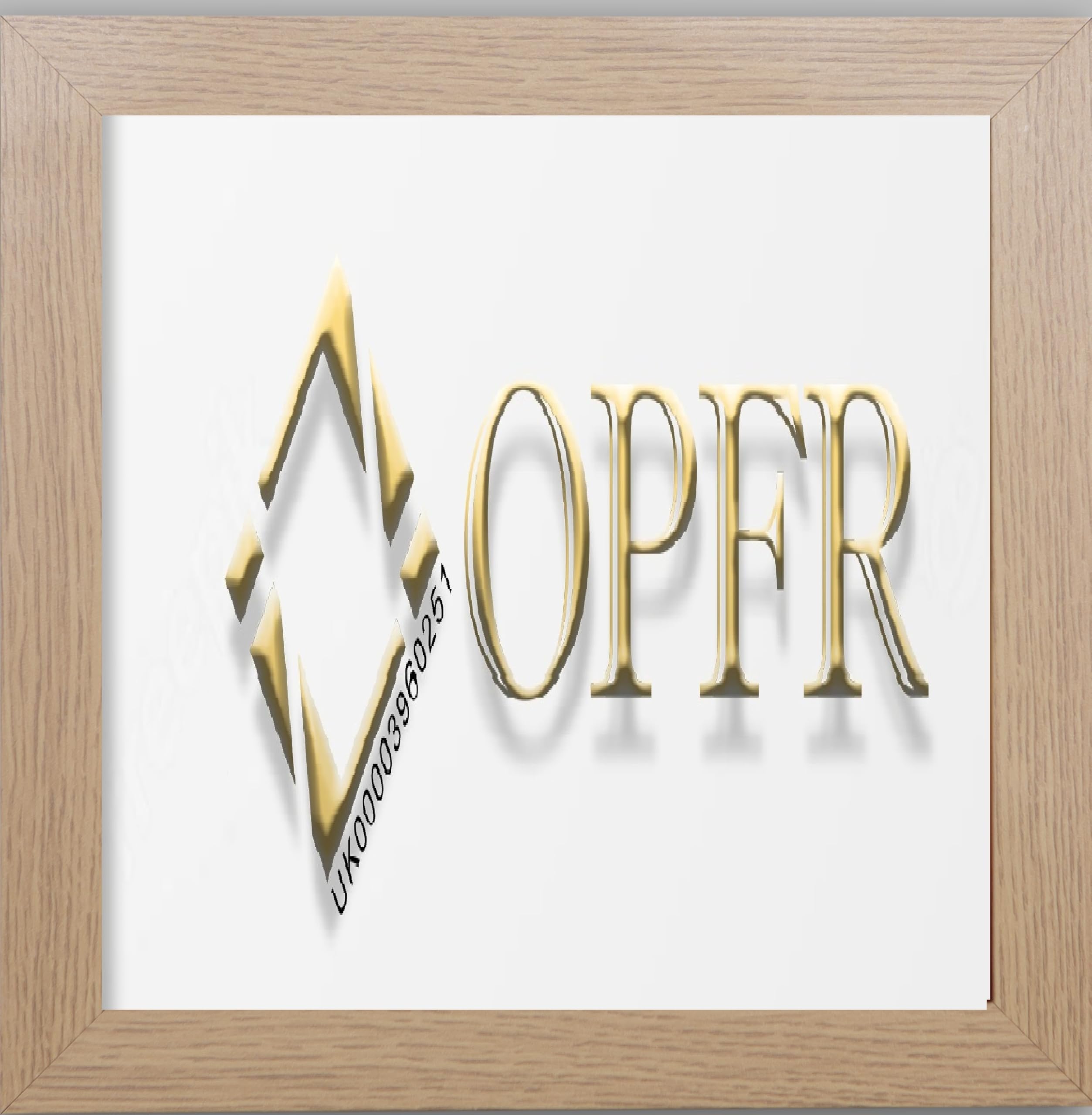 Black,Oak,Silver, White, Dark Oak, Walnut, Poster,Frames Picture Frames Square Size Available (OAK, 17x17" Inch)