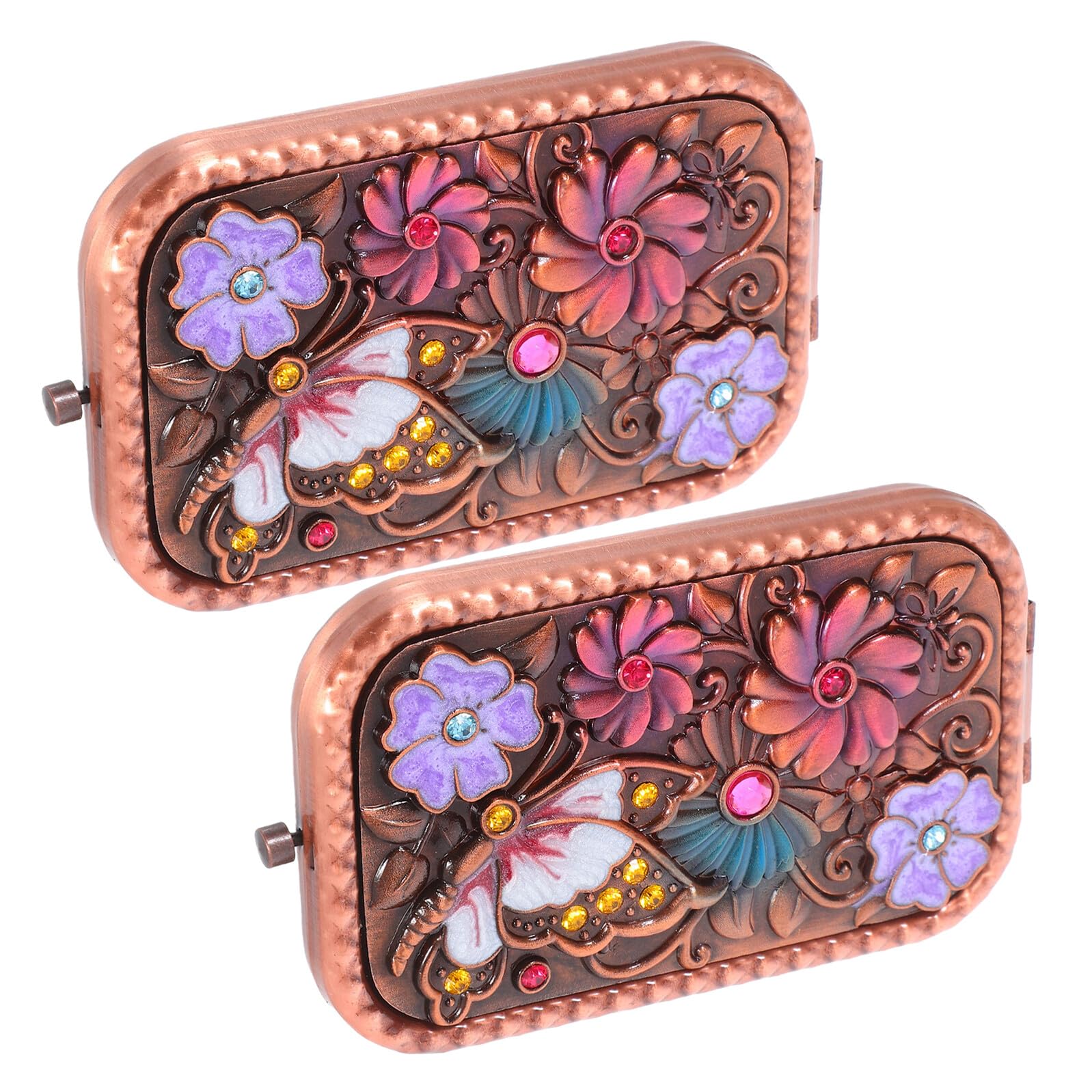 Miroirs de maquillage compacts pour femmes voyage et sorties