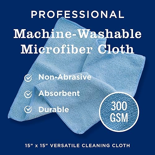 Miniatura 5 de Black Swan Distributors - Limpiador de cocina Bar Keeper's Friend, aroma a limón (13 onzas) y paño de limpieza de microfibra lavable (15 x 15
