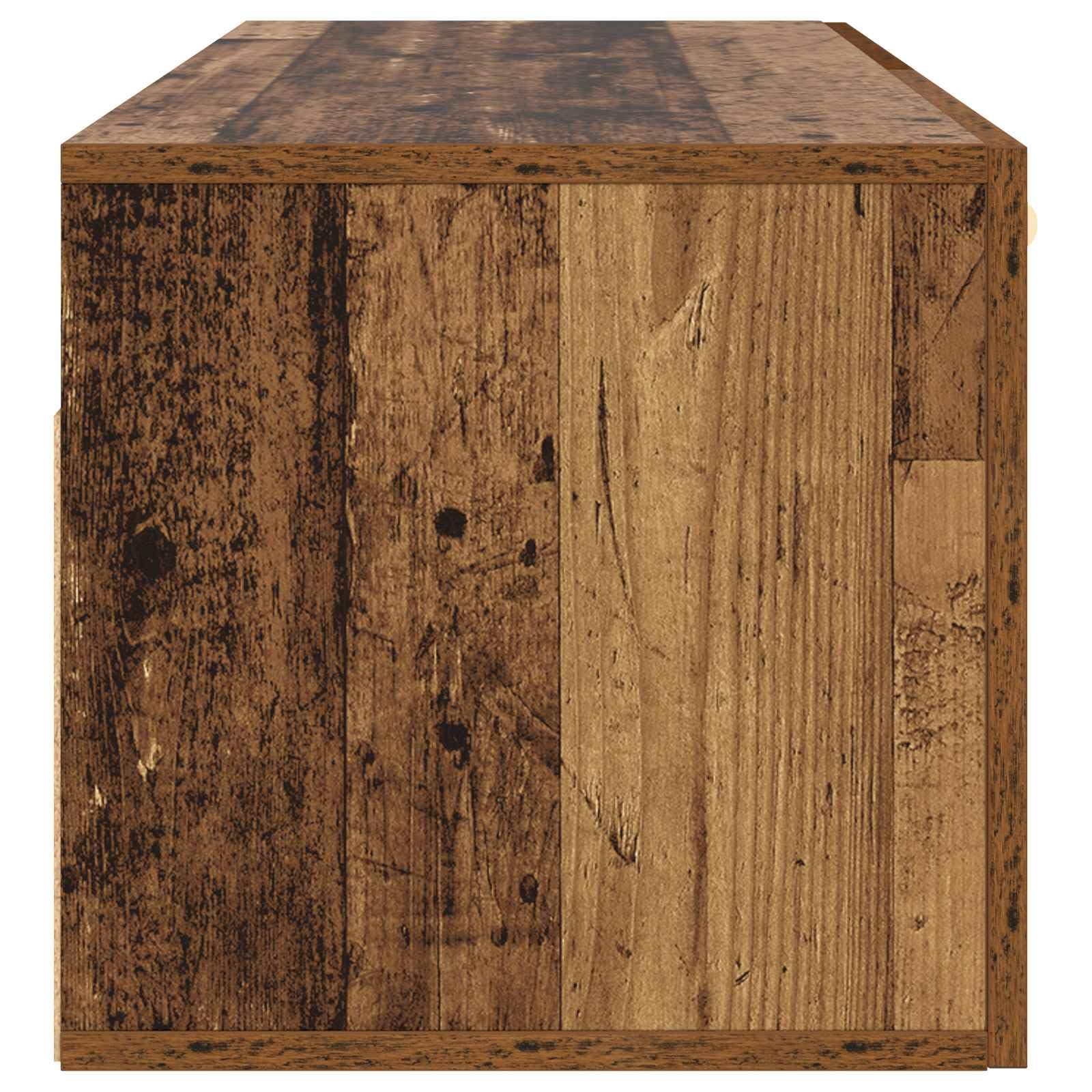 Wandschrank Altholz 60 x 36,5 x 35 cm Hängeschrank