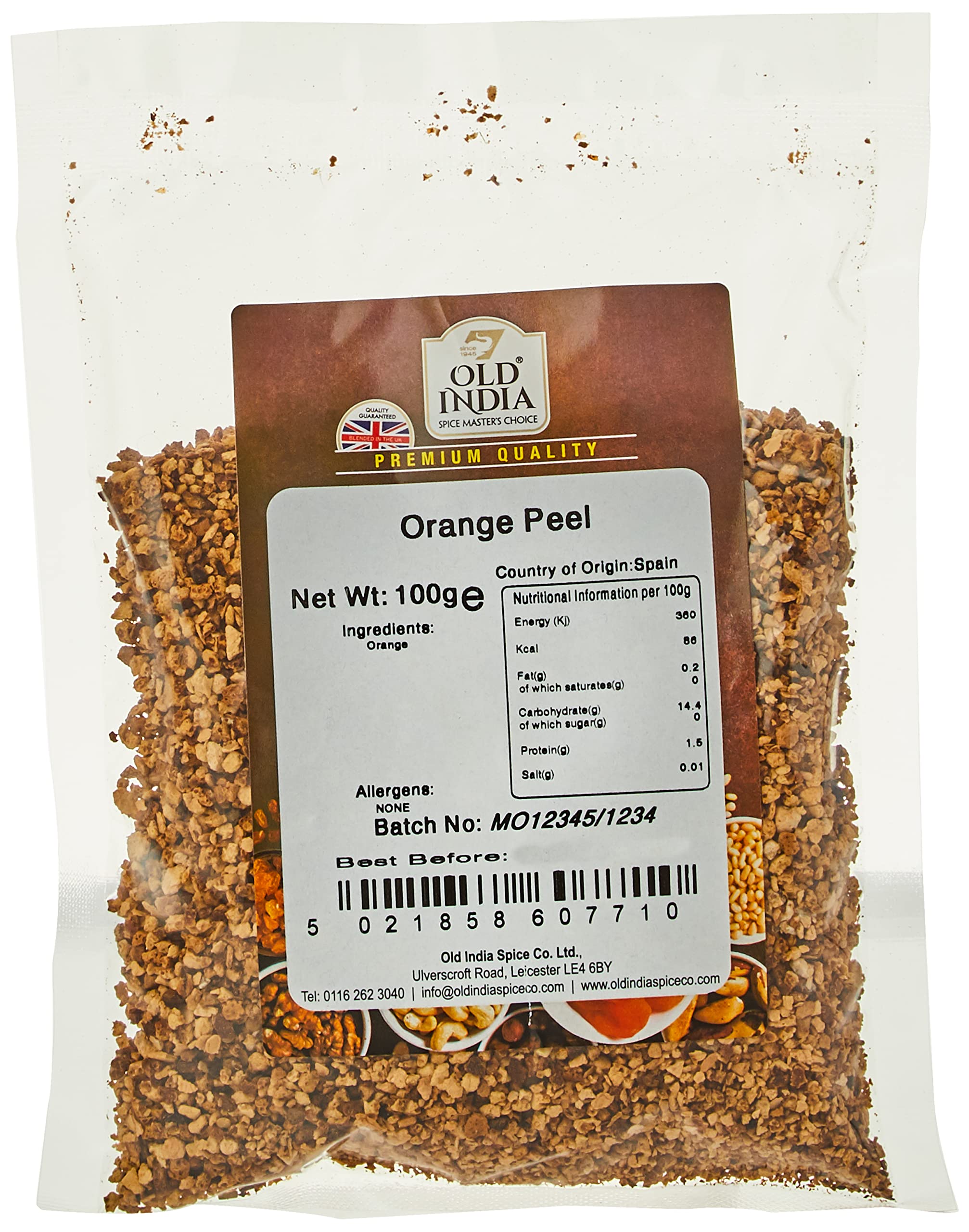 Old India Orange Peel 100g
