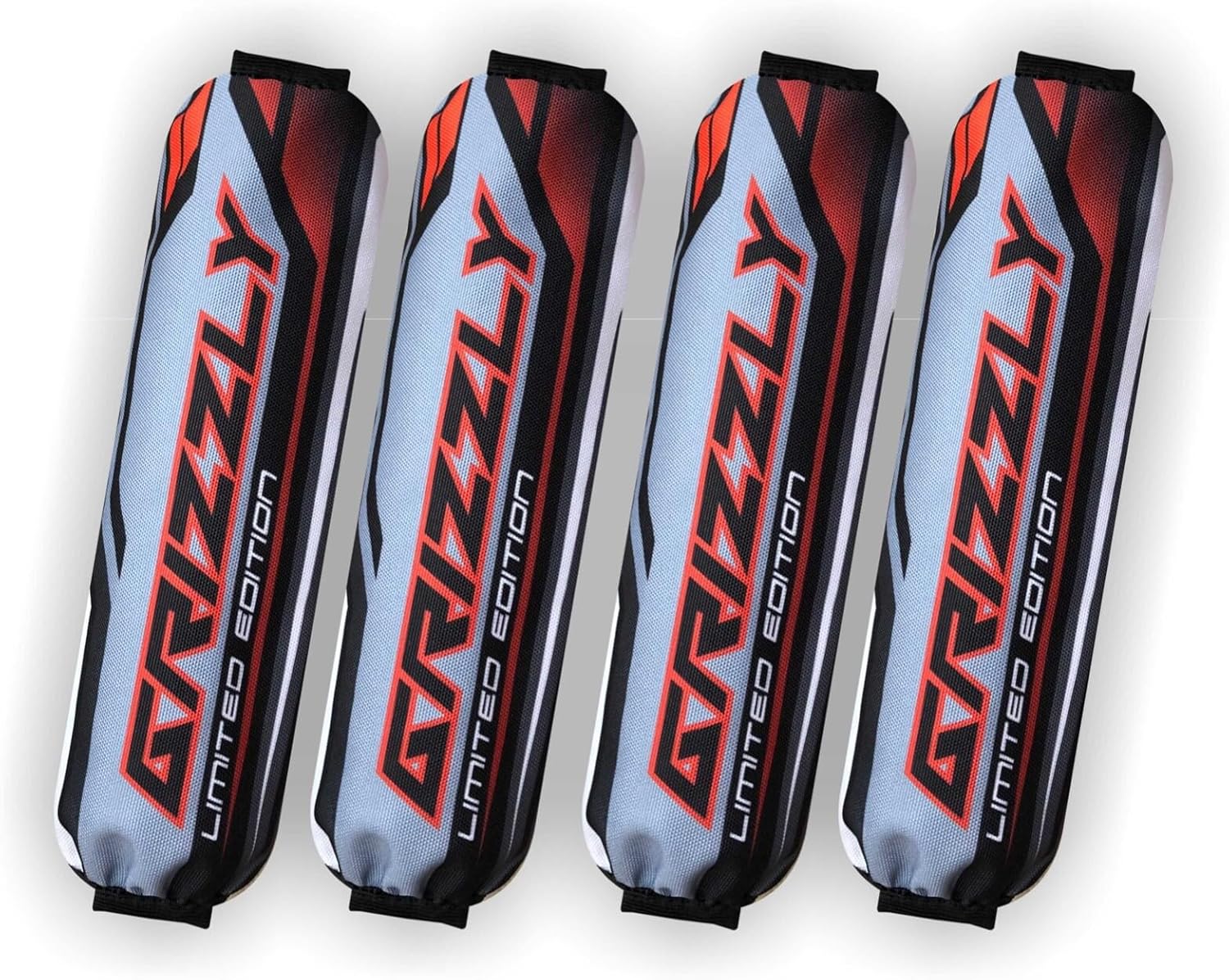 High-Performance ATV Shock Protector Covers Compatible fit for Yamaha Grizzly – Durable, Water-Resistant, Easy to Install, Reliable All-Terrain Protection RED