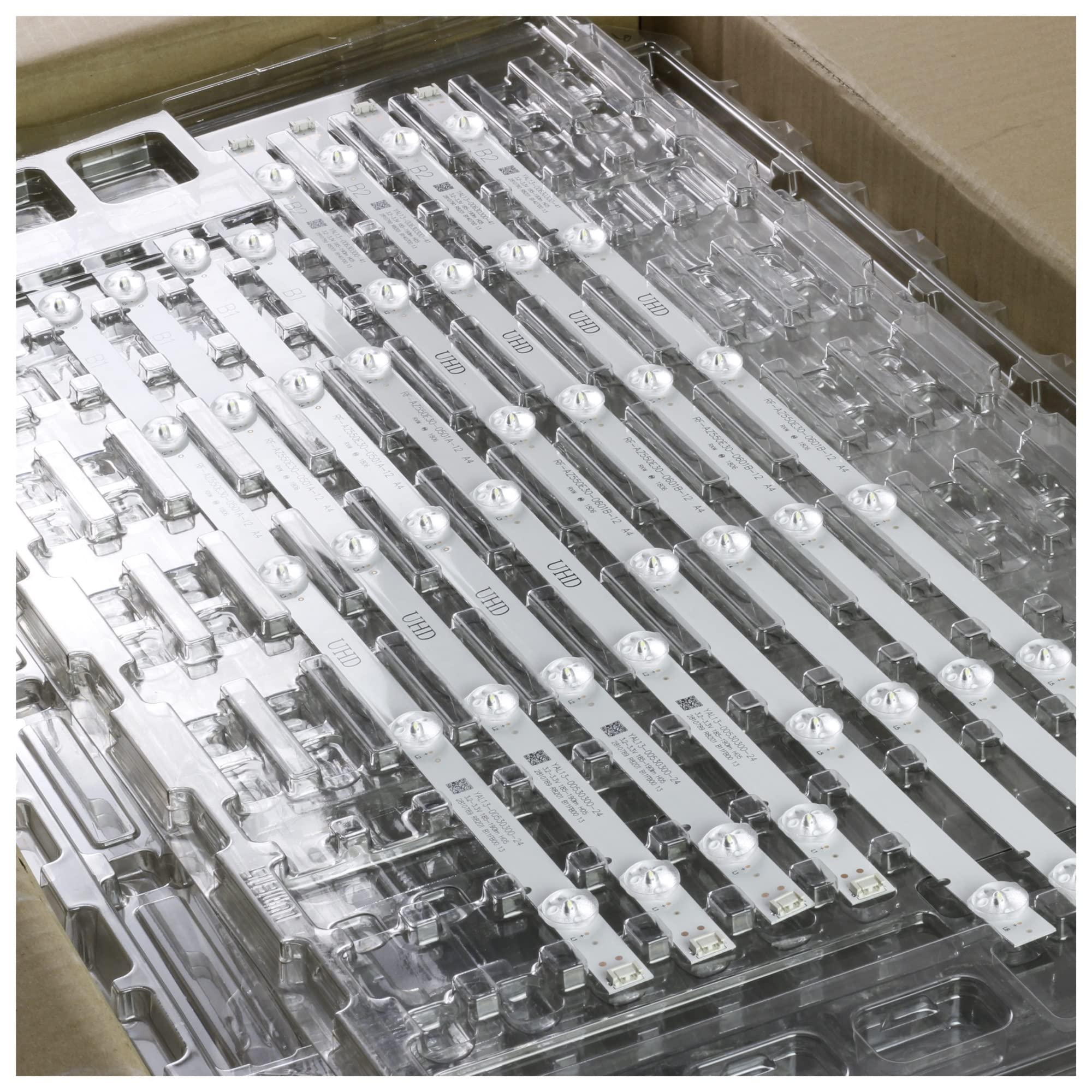 LED-Hintergrundbeleuchtungsstreifen Passend For LG 55quot; Fernseher 55UJ6200 55UJ6300 RF-AZ550E30-0501A-12 RF-AZ550E30-0601B-12 SDL550WY LD0-910 55E388G LED-Hintergrundbeleuchtungsstreifen