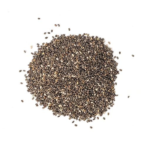 Miniatura 5 de Top Seedz Semillas de chía negra crudas orgánicas certificadas por la USDA, frescas y sin sal, semillas de chía negra, sustituto de huevo, sin