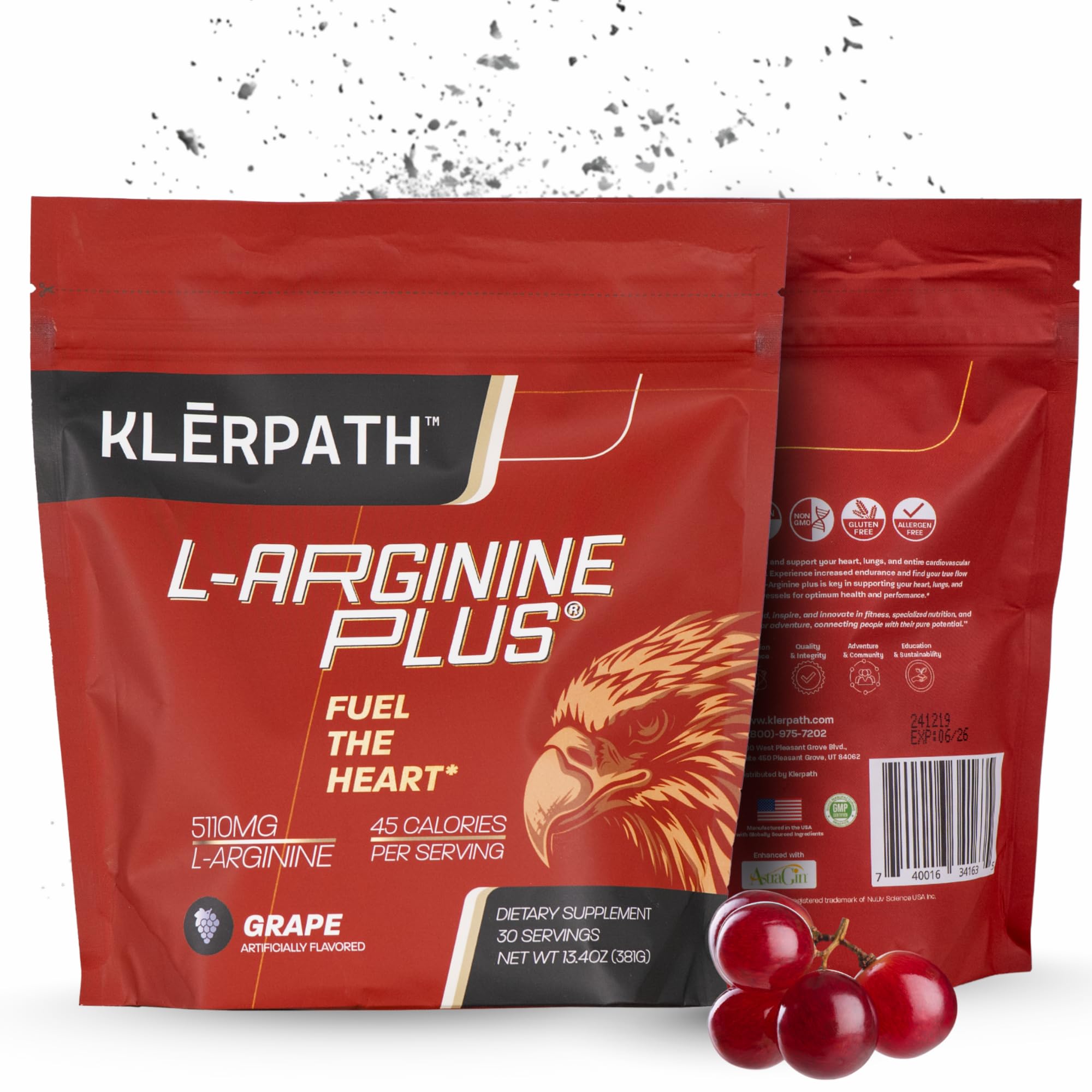 L-arginine Plus-5110mg L-arginine & 1010mg L ,13.4 ounce