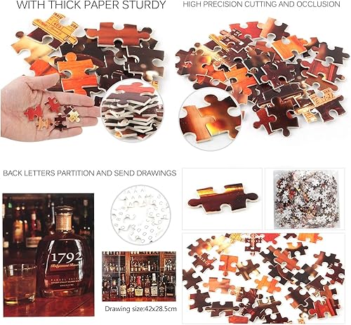 Miniatura 2 de Rompecabezas para adultos, rompecabezas de whisky para adultos, rompecabezas de 1000 piezas