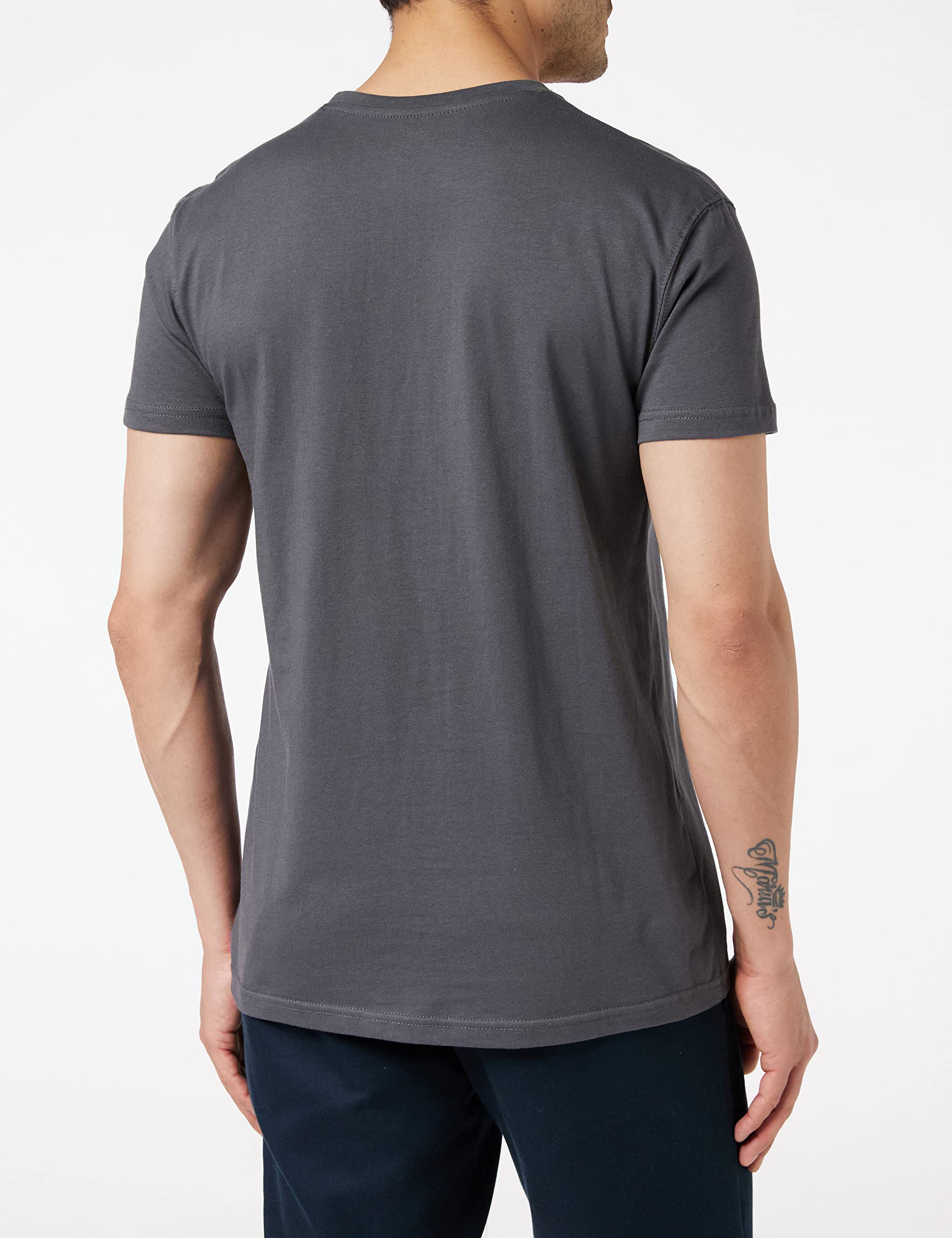 Lower East LE105, Maglietta con Scollo Rotondo Uomo