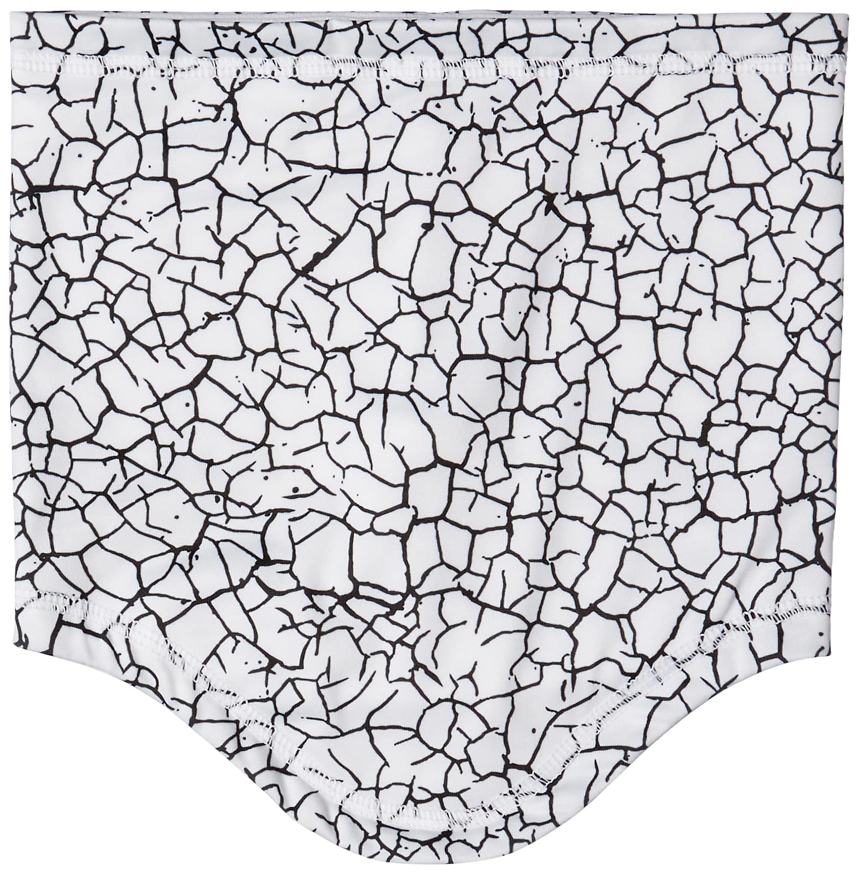 Oakley mens Printed Neck Gaiter, White Crackle Print, One size