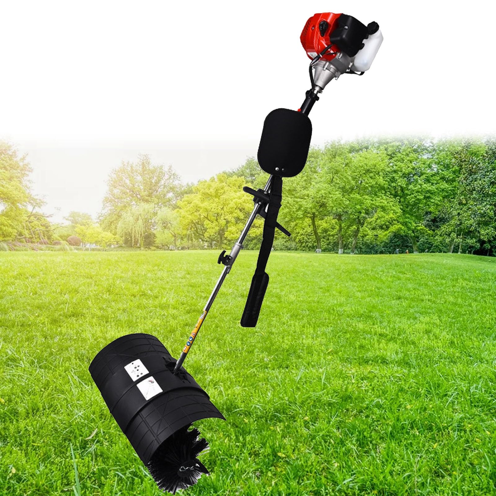 Nettoyeur haute performance thermique avec balai à gaz et chasse-neige