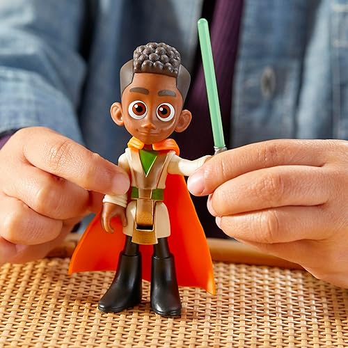Miniatura 9 de STAR WARS Young Jedi Adventures, figura de acción de Kai Brightstar, juguetes a escala de 4 pulgadas, juguetes preescolares para niños y niñas de 3