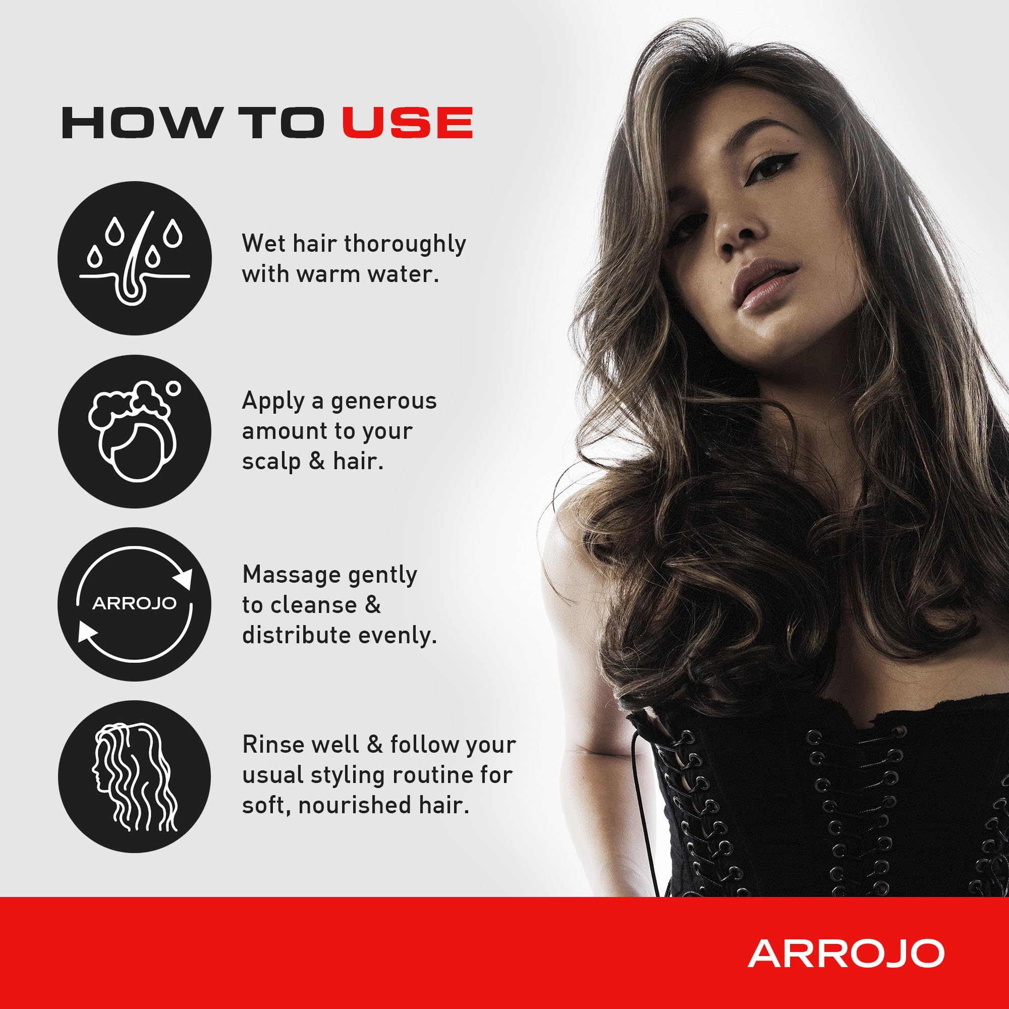 Arrojo ReNEW CoWash, 8oz – Sulfate & Paraben Free Cleansing Conditioner for Color Treated Hair – Vegan, Non-Foaming Cleanser with Avocado & Babassu Oils for Curly & Dry Hair