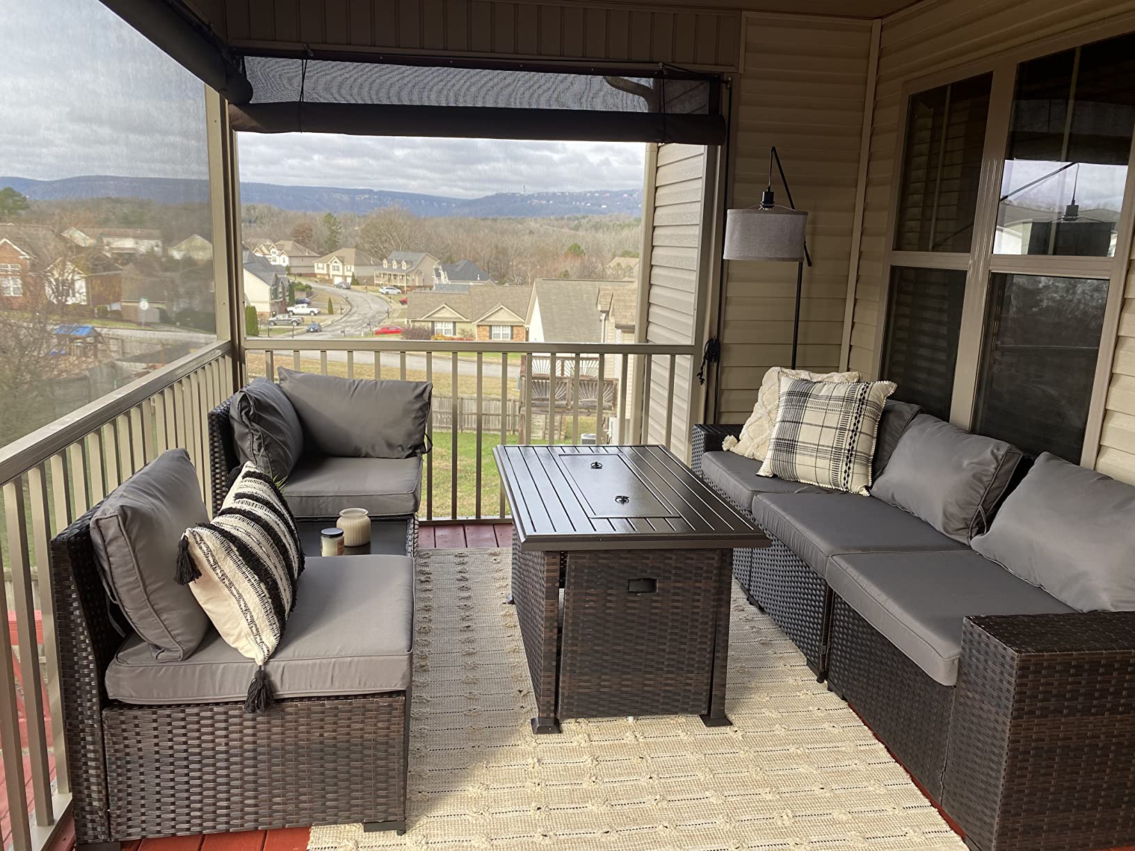 54/mo Finance ASJMR Outdoor Patio Furniture Set, 6 Pieces Outdoor