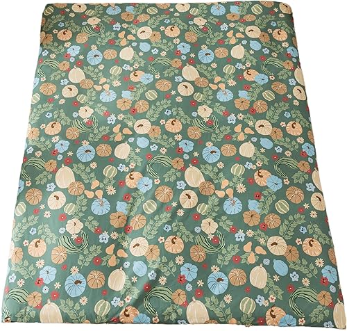 Miniatura 1 de Funda de futón 100% algodón para colchón de futón japonés con cremallera, tamaño individual, matrimonial, queen, lavable a máquina, súper suave