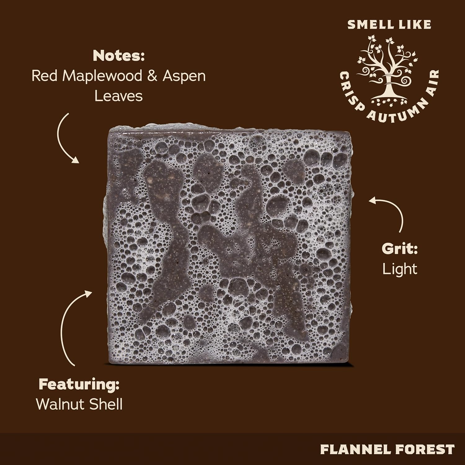 Dr. Squatch Fall Collection - Natural 3 Soap Gift Set - Cold Process Soap with No Harsh Chemicals - Drunk'n Pumpkin, Spiked Cider, Flannel Forest (3 Pack)