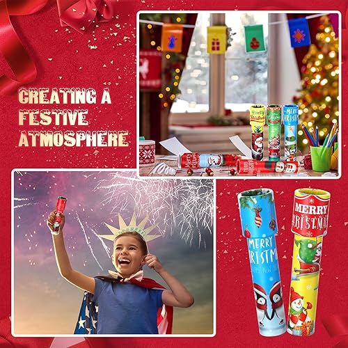 Miniatura 4 de 36 piezas de Caleidoscopios clásicos de Navidad a granel, kit de caleidoscopio educativo a la antigua, regalos de fiesta de caleidoscopios, regalos