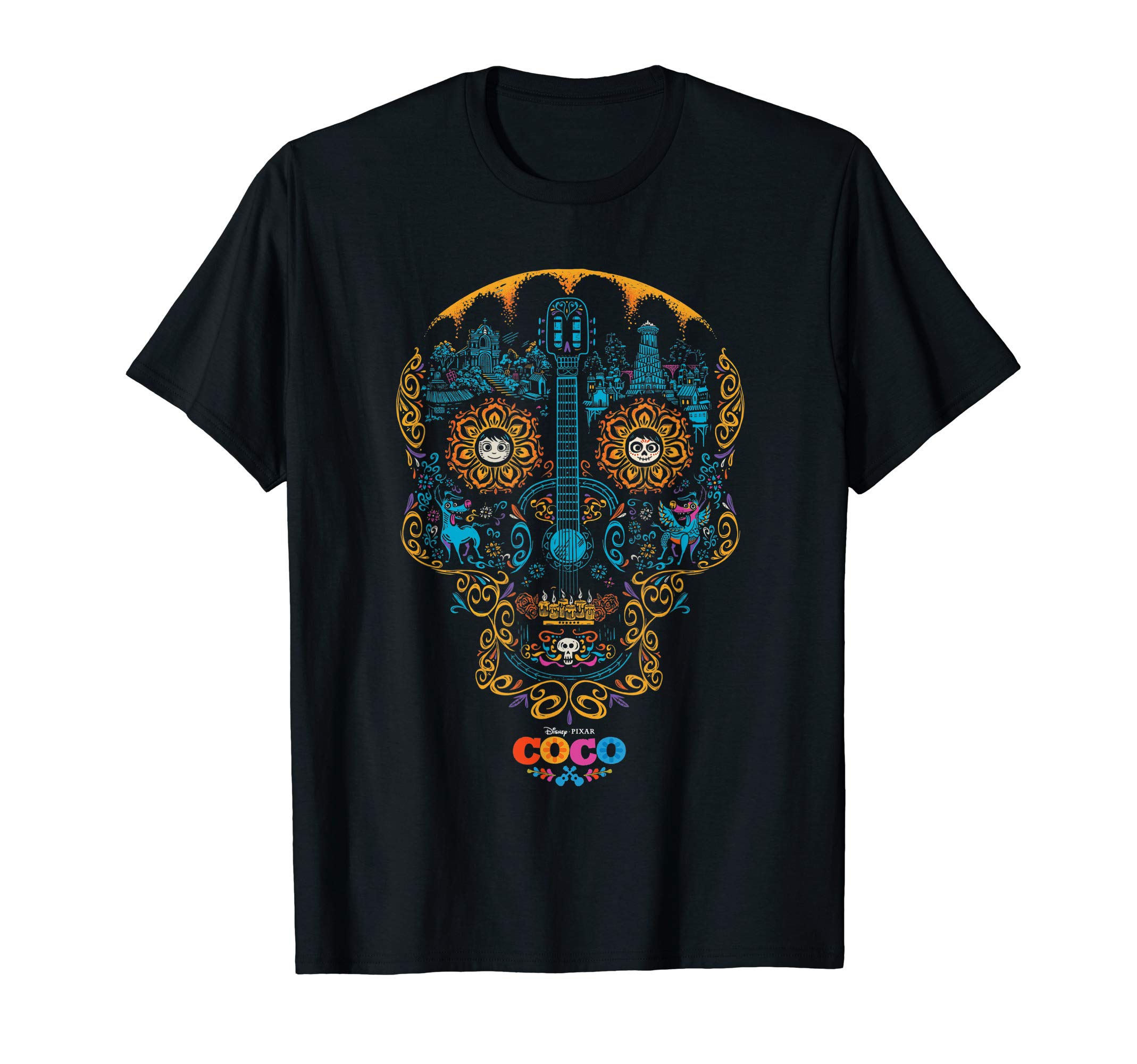 Disney and Pixar's Coco Sugar Skull T-Shirt