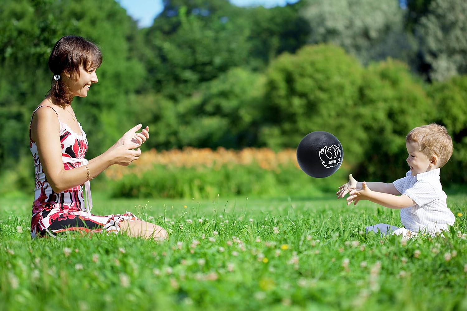 ARISE Dodgeball Foam Ball, High Durability, Low Bounce, Soft Foam Core Dodgeball Game, Safe for Kids and Adults, Gift (Black) : Everything Else