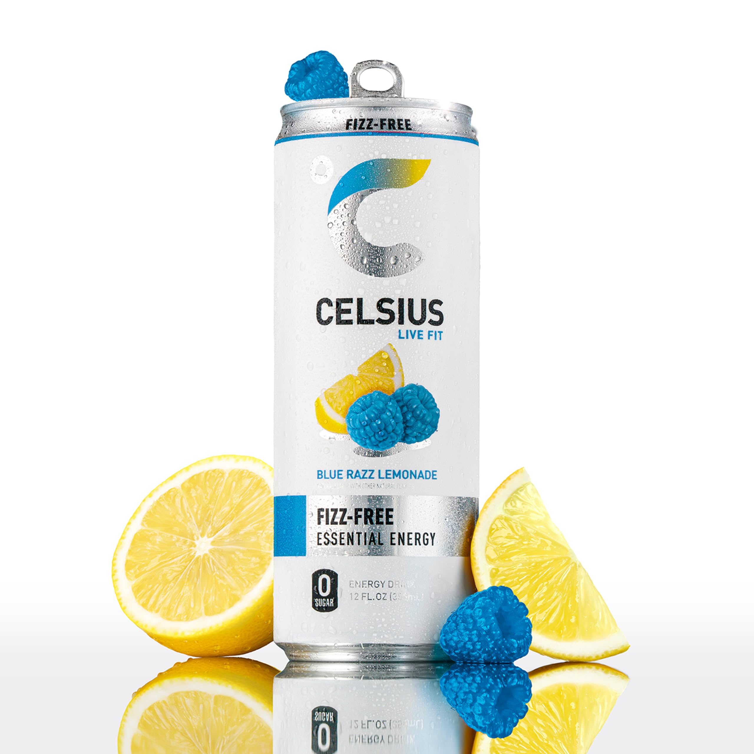 Amazon.com : CELSIUS Fizz Free Blue Razz Lemonade, Sugar Free