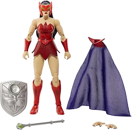 Masters of The Universe Masterverse Catra - Figura de acción con accesorios regalo coleccionable Motu de 7 pulgadas multicolor